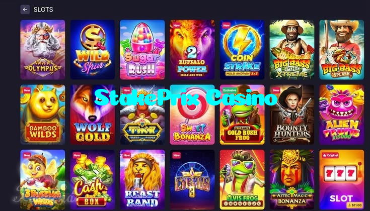 available types of StakePrix Casino bet including pre-match live express and system bets